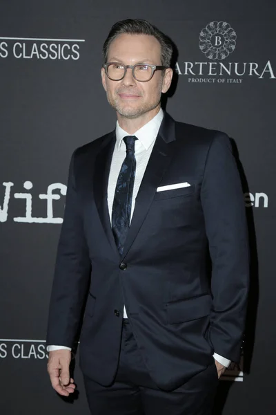 Los Ángeles Jul Christian Slater Estreno Wife Silver Screen Theater —  Fotos de Stock