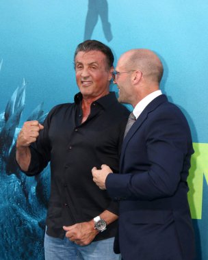 Los Angeles - Ağustos 6: Sylvester Stallone, Jason Statham üzerinde 6 Ağustos 2018 Tcl Çin Tiyatrosu IMAX Los Angeles, Ca üzerinde 
