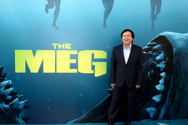 Los Angeles Aug Masi Oka Bei Der Meg Premiere Auf — Stockfoto