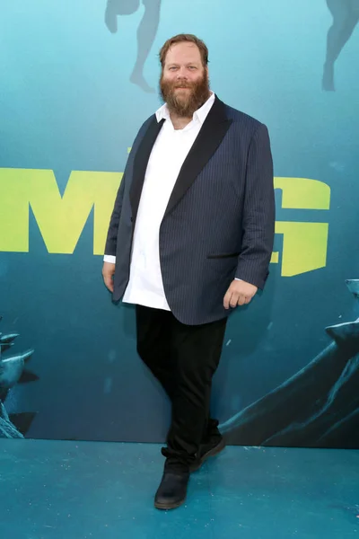 Los Angeles Aug Olafur Darri Olafsson Bei Der Meg Premiere — Stockfoto