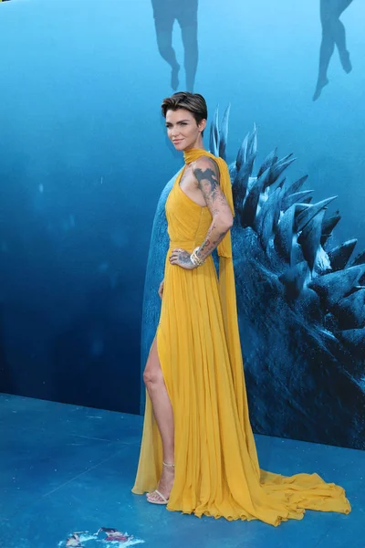 Los Angeles Agosto Ruby Rose Alla Prima Meg Sul Tcl — Foto Stock