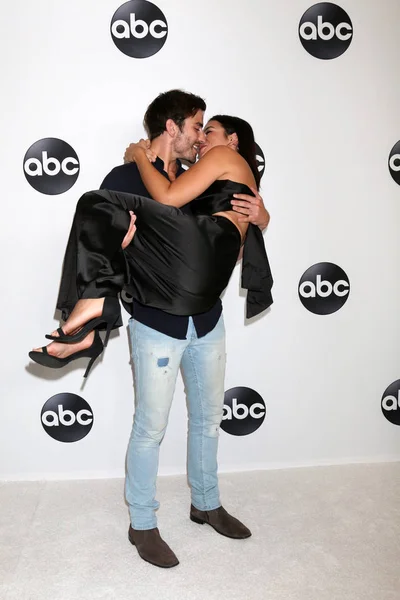 Los Angeles Aug Jared Haibon Ashley Iaconetti Abc Tca Party — Stock Photo, Image