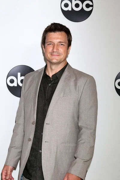 Los Angeles Août Nathan Fillion Abc Tca Party Été 2018 — Photo