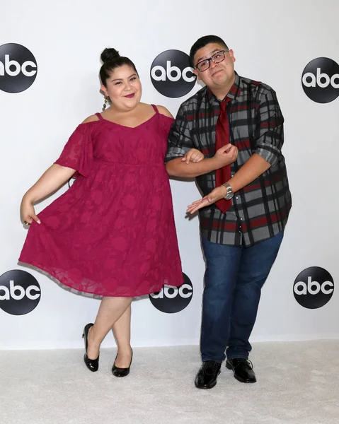 Лос Анджелес Aug Raini Rodriguez Rico Rodriguez Abc Tca Party — стоковое фото