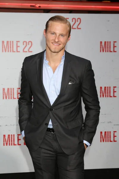 Los Ángeles Agosto Alexander Ludwig Estreno Mile Village Theater Agosto —  Fotos de Stock