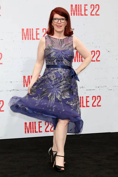 Los Angeles Ago Kate Flannery Mile Premiere Village Theater Agosto — Fotografia de Stock