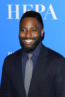 Los Angeles - Ağustos 9: John David Washington Hfpa yıllık ziyafet Beverly Hilton Hotel'de 9 Ağustos 2018 Beverly Hills, Ca verir 2018