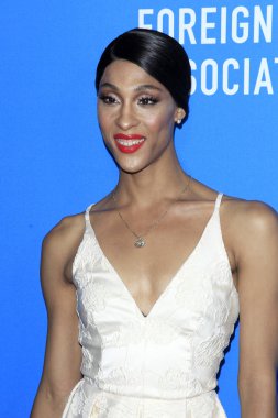 Los Angeles - Ağustos 9: Mj Rodriguez, Hfpa yıllık ziyafet Beverly Hilton Hotel'de 9 Ağustos 2018 Beverly Hills, Ca verir 2018