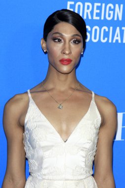 Los Angeles - Ağustos 9: Mj Rodriguez, Hfpa yıllık ziyafet Beverly Hilton Hotel'de 9 Ağustos 2018 Beverly Hills, Ca verir 2018