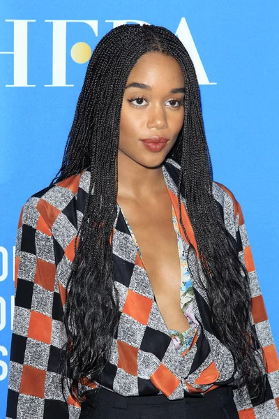 Los Angeles Srpen Laura Harrier Roce 2018 Které Hfpa Roční — Stock fotografie