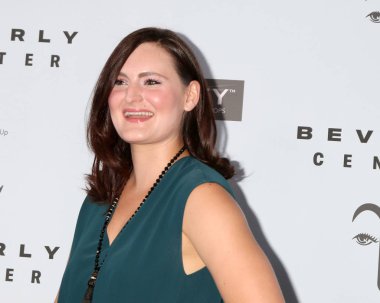 Los Angeles - Ağustos 12: Mary Chieffo makyaj sanatçıları ve saç stilist Guild resepsiyonda Cal Mare Restaurant Beverly merkezi 12 Ağustos 2018 tarihinde Los Angeles, Ca