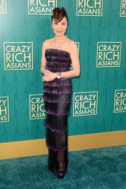 Los Angeles - Ağustos 7: Michelle Yeoh 7 Ağustos 2018 üzerinde Tcl Çin Tiyatrosu IMAX Los Angeles, Ca, 