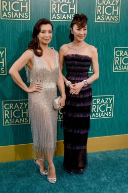 Los Angeles - Ağustos 7: Ming-Na Wen, Michelle Yeoh 7 Ağustos 2018 üzerinde Tcl Çin Tiyatrosu IMAX Los Angeles, Ca, 