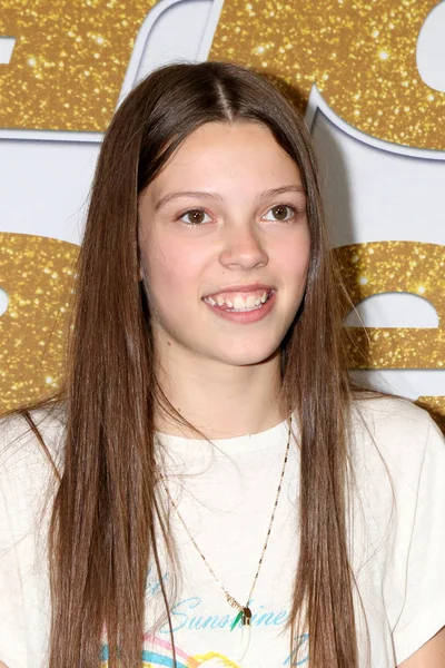 Los Angeles Aug Courtney Hadwin Bei Der America Got Talent — Stockfoto