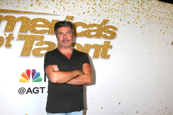 Los Ángeles Ago Simon Cowell Programa America Got Talent Temporada —  Fotos de Stock