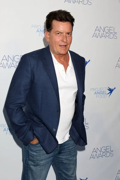 Los Angeles Aug Charlie Sheen Angel Awards 2018 Project Angel — Stock Photo, Image