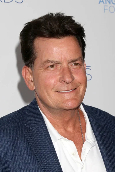 Los Ángeles Ago Charlie Sheen Los Angel Awards 2018 Project —  Fotos de Stock