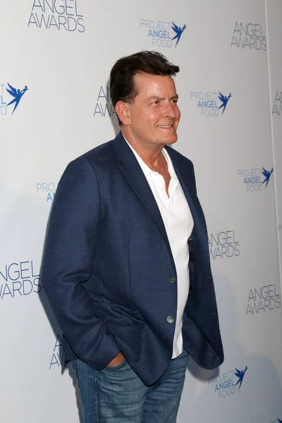 Los Ángeles Ago Charlie Sheen Los Angel Awards 2018 Project — Foto de Stock