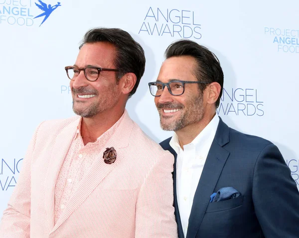Los Angeles Aug Lawrence Zarian Gregory Zarian Angel Awards 2018 — Stock Photo, Image