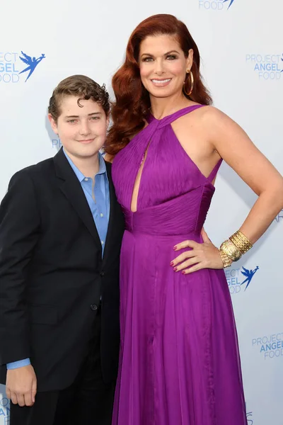 Los Angeles Agosto Roman Walker Zelman Debra Messing Angel Awards — Fotografia de Stock