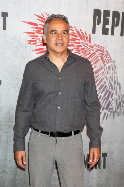 Los Angeles Ago John Ortiz Peppermint Photo Call Stx Films — Fotografia de Stock