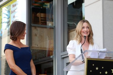 Los Angeles - Ağustos 20: Jennifer Garner, Judy Greer Hollywood Walk of Fame 20 Ağustos 2018 tarihinde Los Angeles, Ca üzerinde yıldız Jennifer Garner töreninde