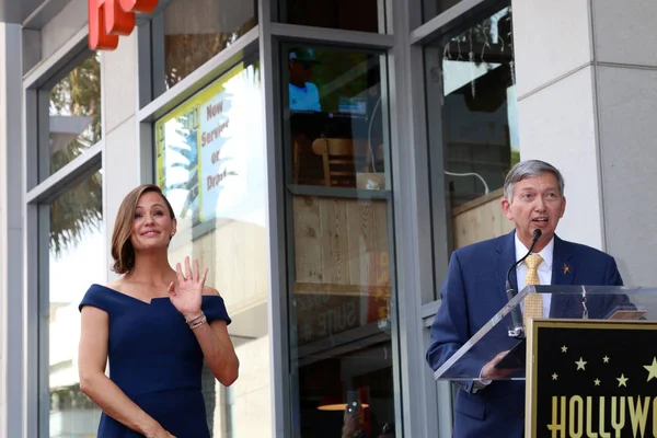 Los Ángeles Ago Jennifer Garner Leron Guber Ceremonia Jennifer Garner — Foto de Stock