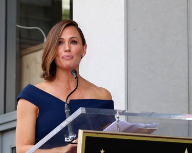 Los Angeles - Ağustos 20: Jennifer Garner Hollywood Walk of Fame 20 Ağustos 2018 tarihinde Los Angeles, Ca üzerinde yıldız Jennifer Garner töreninde