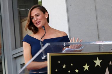 Los Angeles - Ağustos 20: Jennifer Garner Hollywood Walk of Fame 20 Ağustos 2018 tarihinde Los Angeles, Ca üzerinde yıldız Jennifer Garner töreninde