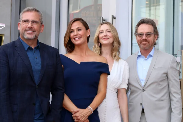 Los Angeles Aug Steve Carell Jennifer Garner Judy Greer Bryan — Stockfoto