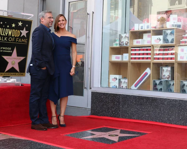 Los Angeles Srpna Steve Carell Jennifer Garner Slavnostním Jennifer Garner — Stock fotografie