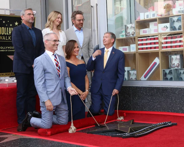 Los Ángeles Ago Steve Carell Judy Greer Bryan Cranston Mitch —  Fotos de Stock