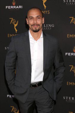 Los Angeles - 22 Ağustos: Bryton James gündüz eş grubu Atas Resepsiyon televizyon Akademisi üzerinde 22 Ağustos 2018 Kuzey Hollywood, Ca