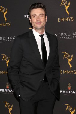 Los Angeles - 22 Ağustos: Daniel Goddard resepsiyonda gündüz eş grubu Atas televizyon Akademisi üzerinde 22 Ağustos 2018 Kuzey Hollywood, Ca