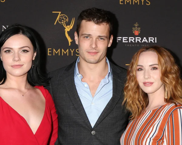 Los Angeles Aug Cait Fairbanks Michael Mealor Camryn Grimes Recepci — Stock fotografie