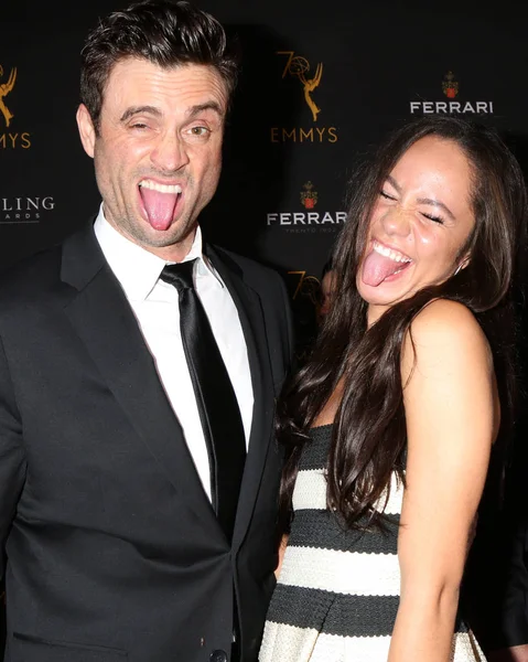 Los Ángeles Ago Daniel Goddard Lexie Stevenson Recepción Atas Del — Foto de Stock