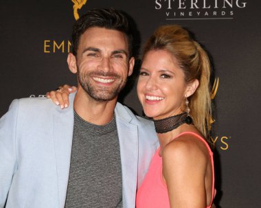 Los Angeles - 22 Ağustos: Erik Fellows, Brittany Underwood resepsiyonda gündüz eş grubu Atas televizyon Akademisi üzerinde 22 Ağustos 2018 Kuzey Hollywood, Ca