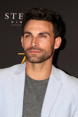 Los Angeles - 22 Ağustos: Erik Fellows gündüz eş grubu Atas Resepsiyon televizyon Akademisi üzerinde 22 Ağustos 2018 Kuzey Hollywood, Ca