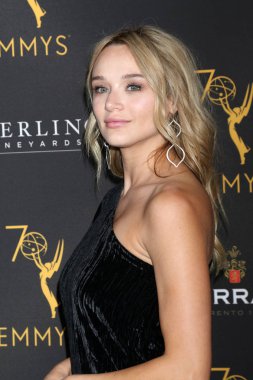 Los Angeles - 22 Ağustos: Avcı Kral gündüz eş grubu Atas Resepsiyon televizyon Akademisi üzerinde 22 Ağustos 2018 Kuzey Hollywood, Ca