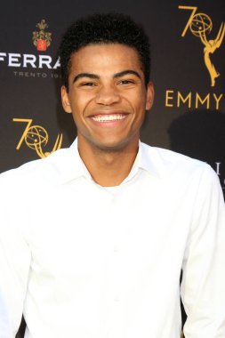 Los Angeles - 22 Ağustos: Noah Alexander Gerry gündüz eş grubu Atas Resepsiyon televizyon Akademisi üzerinde 22 Ağustos 2018 Kuzey Hollywood, Ca