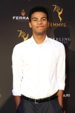 Los Angeles - 22 Ağustos: Noah Alexander Gerry gündüz eş grubu Atas Resepsiyon televizyon Akademisi üzerinde 22 Ağustos 2018 Kuzey Hollywood, Ca