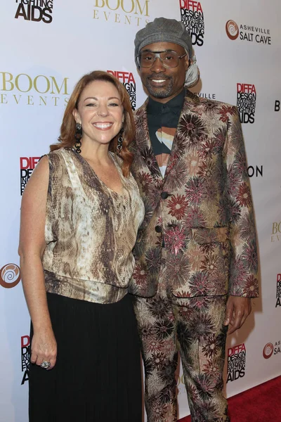 Beth Riesgraf and Lance Reddick. 26 July 2012, Burbank, California