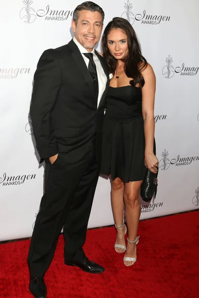 Los Angeles Aug Coronel Christiana Leucas 33E Annual Imagen Awards — Stockfoto