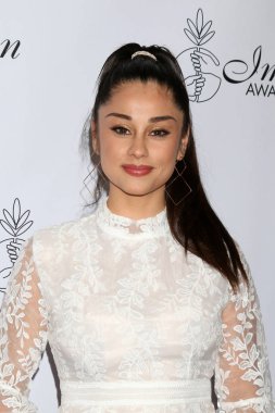 Los Angeles - Ağustos 25: Yvette Monreal, 33 yıllık Imagen Jw Marriott Hotel adlı 25 Ağustos 2018 Los Angeles, Ca Ödülleri