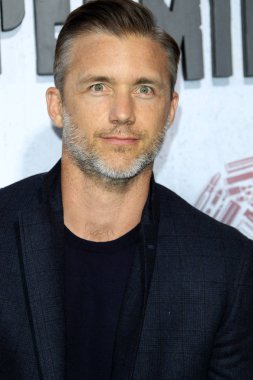 Los Angeles - Ağustos 28: Jeff Hephner Regal sinemalar Los Angeles canlı 28 Ağustos 2018 tarihinde Los Angeles, Ca 