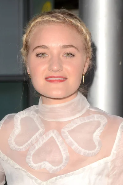 Los Angeles Agosto Michalka Support Girls Los Angeles Premiere All — Foto Stock