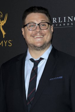 Los Angeles - Ağustos 20: Cameron Britton televizyon Akademi performans eş grubu şenlikte Neuehouse, 20 Ağustos 2018 tarihinde Los Angeles, Ca
