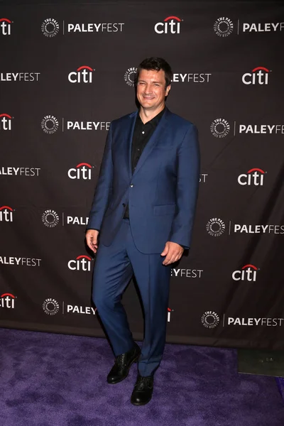 Los Angeles Sep Nathan Fillion 2018 Paleyfest Pádu Náhledy Abc — Stock fotografie