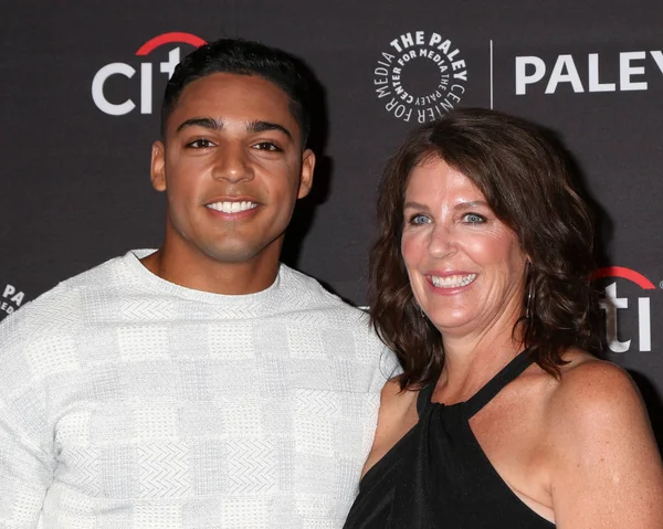 Los Angeles Sep Michael Evans Behling Carol Behling 2018 Paleyfest — Stock Photo, Image