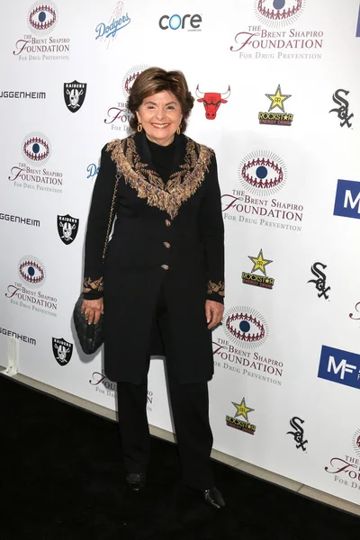 Los Angeles Sep Gloria Allred Bei Der Brent Shapiro Foundation — Stockfoto